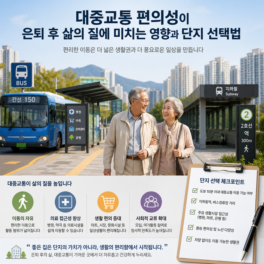 Elderly couple boarding a bus in a residential area, smiling and enjoying convenient public transit