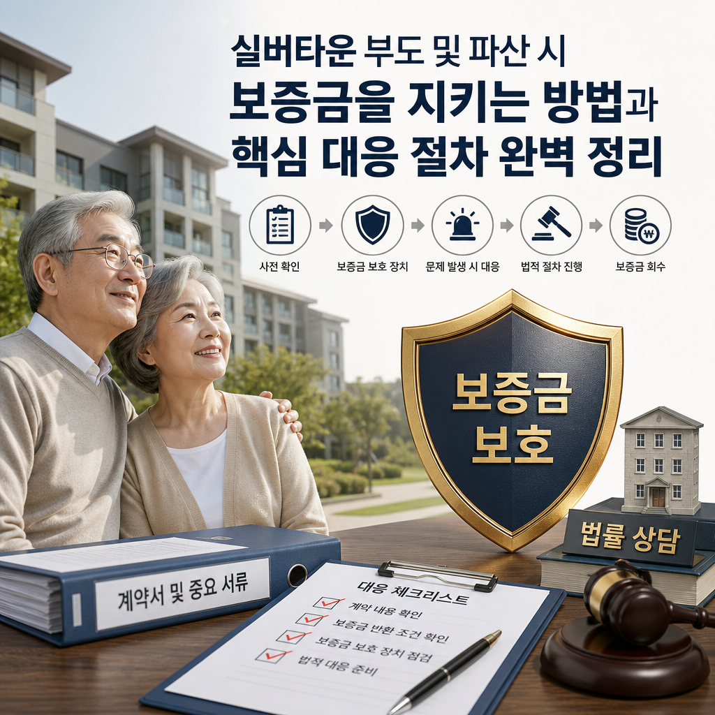 실버타운 보증금 반환